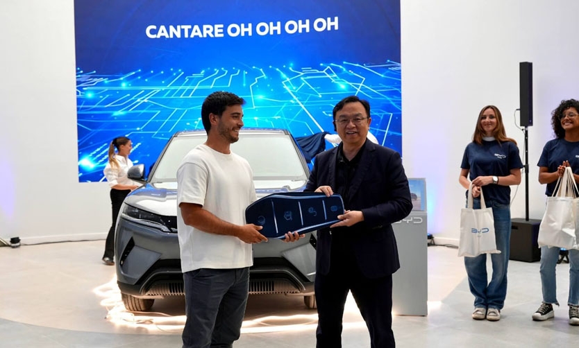 En Pilar se entregaron los primeros autos eléctricos BYD de la Argentina