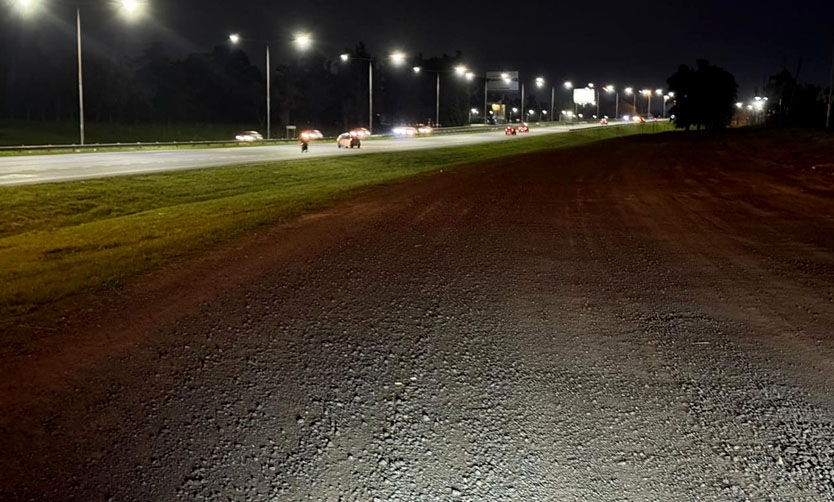 Autopistas del Sol se negó a iluminar las colectoras de la Panamericana