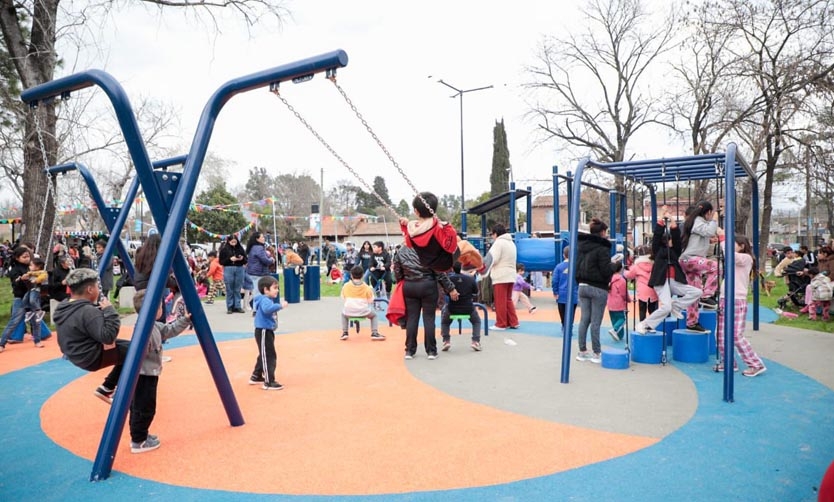 Inauguraron la nueva plaza del barrio Solares del Norte