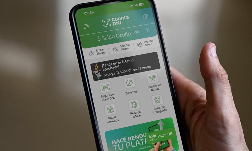 Cuenta DNI: en dos semanas se otorgaron más de 30 mil préstamos por más de $61 mil millones